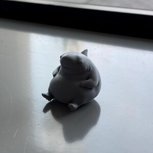 Chubby Shark Miniature – 3D Printed Figurine