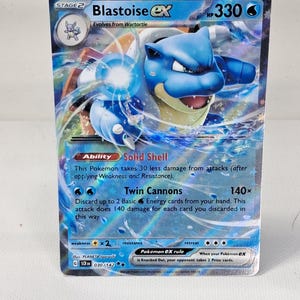 Blastoise Holo Rare - Etsy Denmark