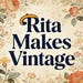 RitaMakesVintage store logo
