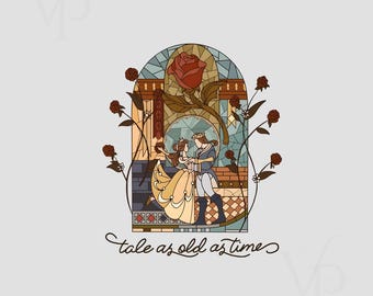Tale As Old As Time Png, Princess and Prince Png, Family Vacation Png, Vacay Mode Png, Magical Kingdom Png, Family Trip Shirt Design