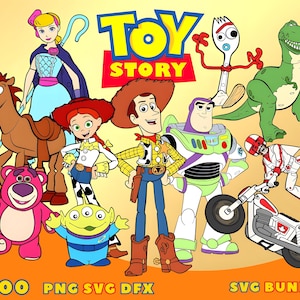 300 + Files Toy Story SVG Bundle, Toy Story Clipart Bundle, Woody Svg Files for Cricut, Toy Story Png, Buzz Lightyear Svg for Shirts