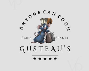 Ratatouille Png, Ratatouille Png, Anyone Can Cook Png, Ratatouille, Ratatouille Sublimation, Instant Download, Digital File