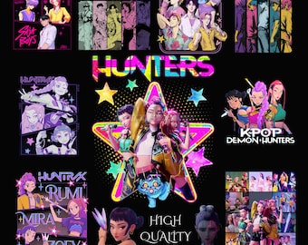 10+ Demonn Hunters Png Bundle,  Girl Dinner Png,Deemon Hunters PNG, Kpop Demonn Movie Png,Saaja Boys Png, Kpop Movie Png Mi.ra, Ru.mi, Jo.ey