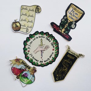 grausamer Prinz Sticker Pack-Jude Duarte, Cardan Greenbriar Fanart Fanmerch grausamer Prinz Bücher