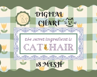 The Secret Ingredient Needlepoint PDF Chart