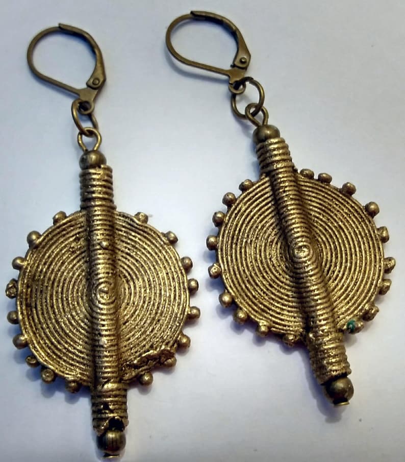 Baule Brass Earrings
