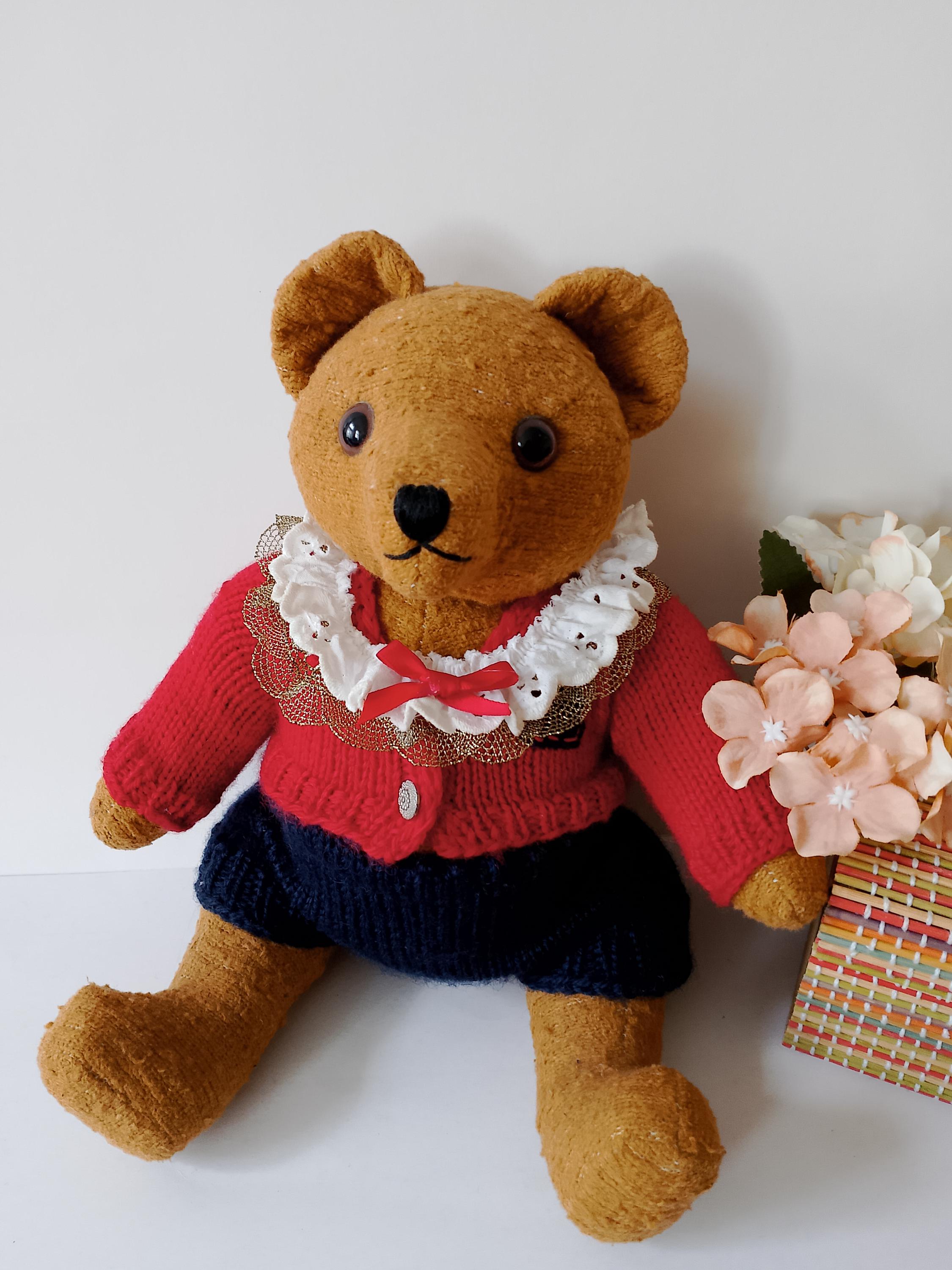 クレメンス社 西ドイツ製 テディベア ポケット付き ヴィンテージ クレメンス｜Dear Bear