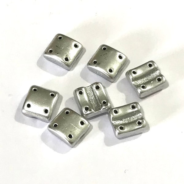 Fixer Bead with Vertical Holes 7.5X8mm 24 Beads 00030-01700