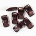 15pcs CARRIER Czech Pressed Glass Beads 9x17 mm, color 23980_15726