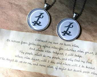 To my Parabatai - Friendship necklaces