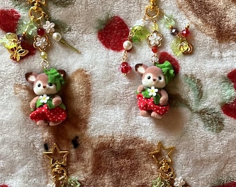 Authentic Calico critters keychains || berry calico critters || berry collection| cooking critters| Sylvanian Families