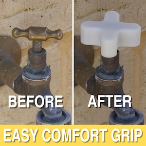 Easy Grip Garden Tap Handle: Arthritis Aid, No Tools Install