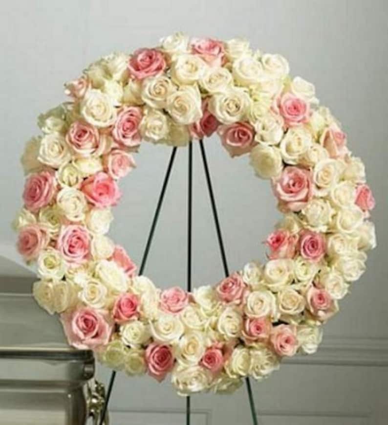 Oasis Fresh Floral Foam Wreath / Ring Holder 6 Green 2pk Etsy