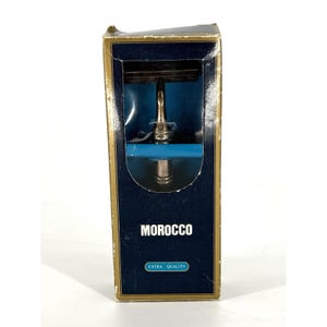 Vintage Justen Morocco Cartridge Razor In Box NOS