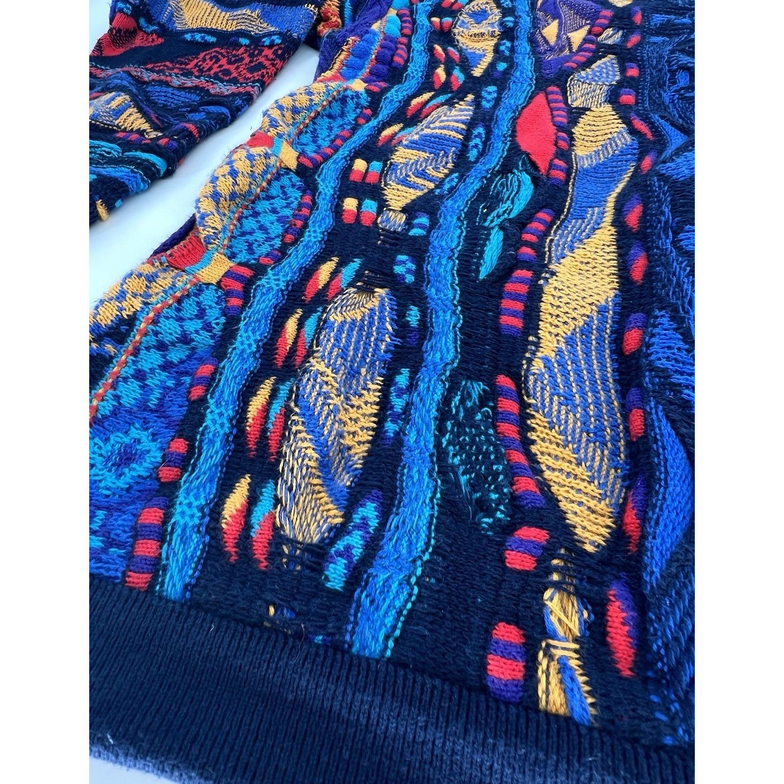 Soul of Australia COOGI Wool 3D Knitted Sweater SZ S Multicolor