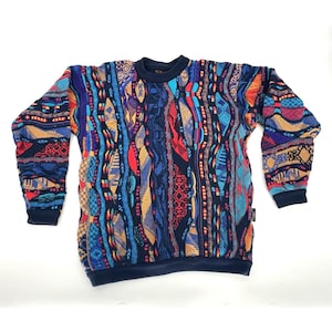 COOGI AUSTRALIA 3Dニット 90's COOGI 3Dニットセーター | オーストラリア製 - 古着屋