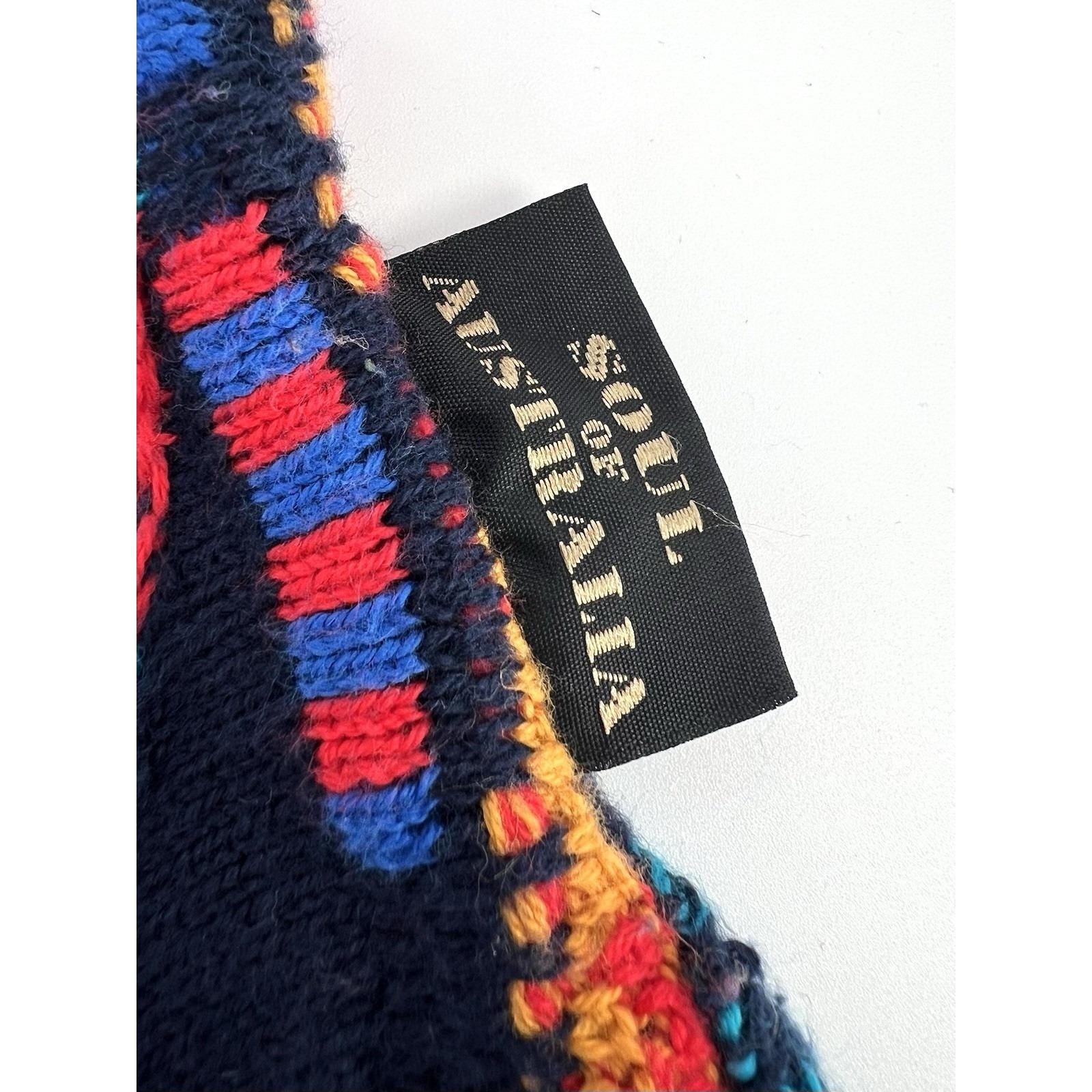 Soul 好配色 SOUL OF AUSTRALIA COOGI ニット of Australia COOGI Wool 