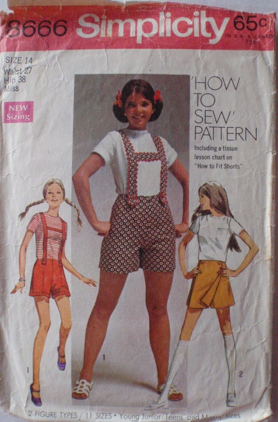 suspender shorts pattern