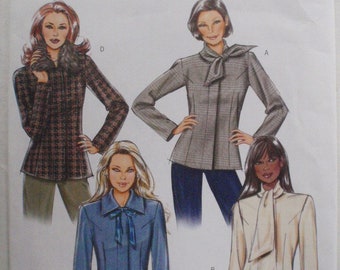 Butterick 4611 Sewing Pattern - Misses/Miss Petite Lined Jacket - Sizes 8 - 14, Bust 31 1/2 - 36 - Uncut
