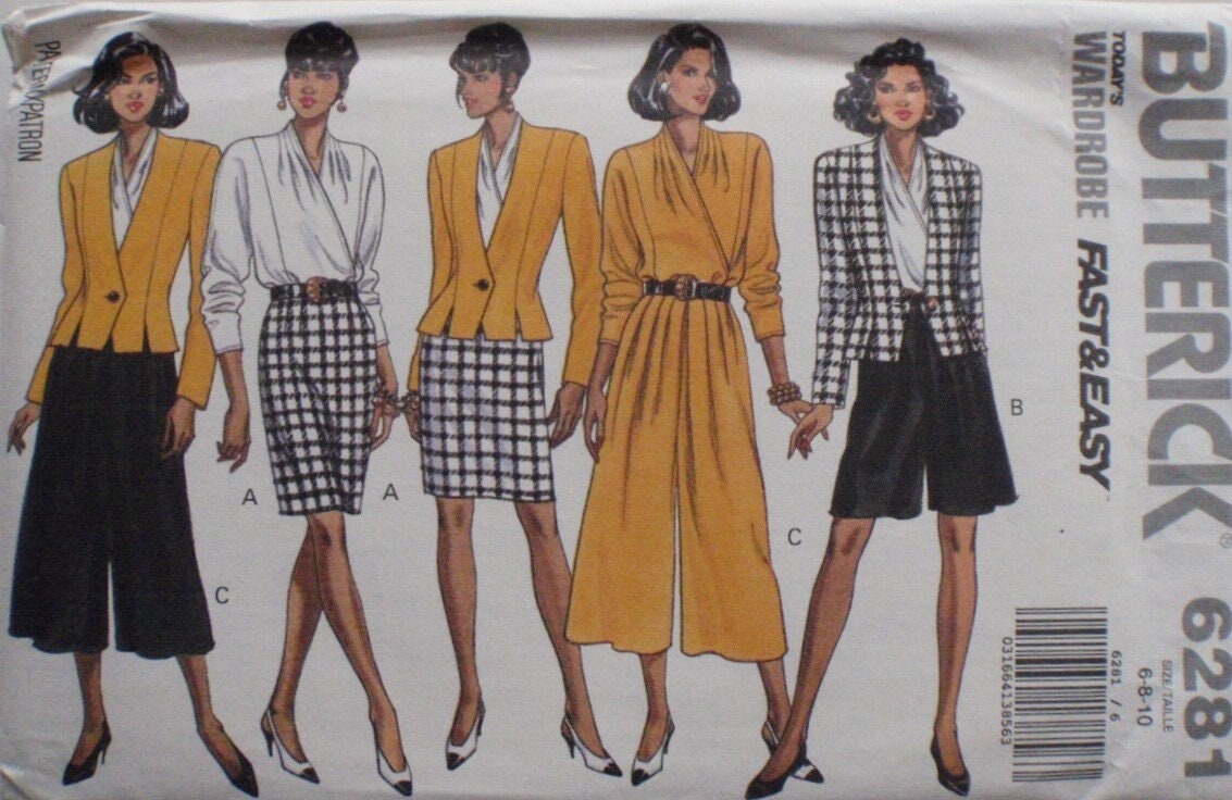 Butterick 6281 Misses'/Miss Petite Dress  Sewing Pattern