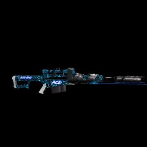 FiveM Gun/Blue Ar rifle/ Op stats/ high damage/high range