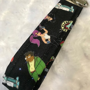 Futurama Fabric Keychain