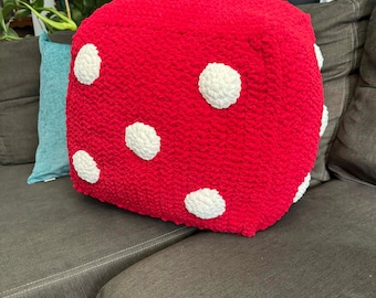 Giant Crochet Dice Crochet Pattern Beginner Friendly