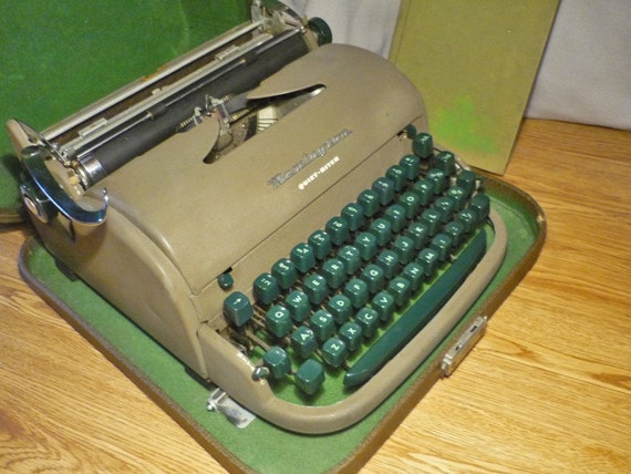 Items Similar To Vintage Remington Quiet Riter Manual Typewriter Shop Moving SALE On Etsy