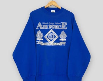 Vintage 90s Air Force Falcons NCAA Sweatshirt XLarge Air Force Falcons Football Printed Sweater United States Air Force Academy Crewneck XL