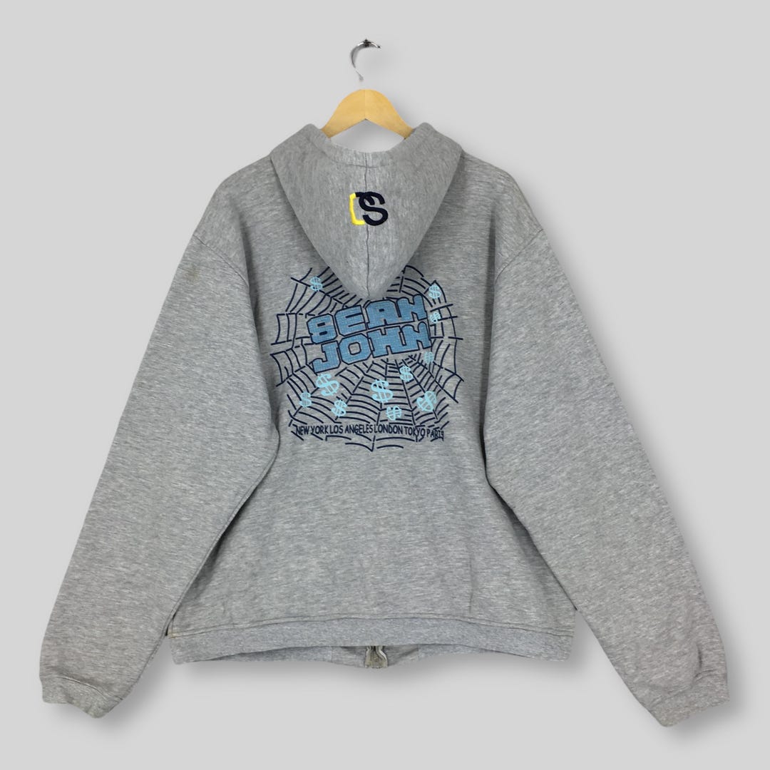 Vintage Sean John Hoodie Sweatshirt Xlarge Y2K Sean John