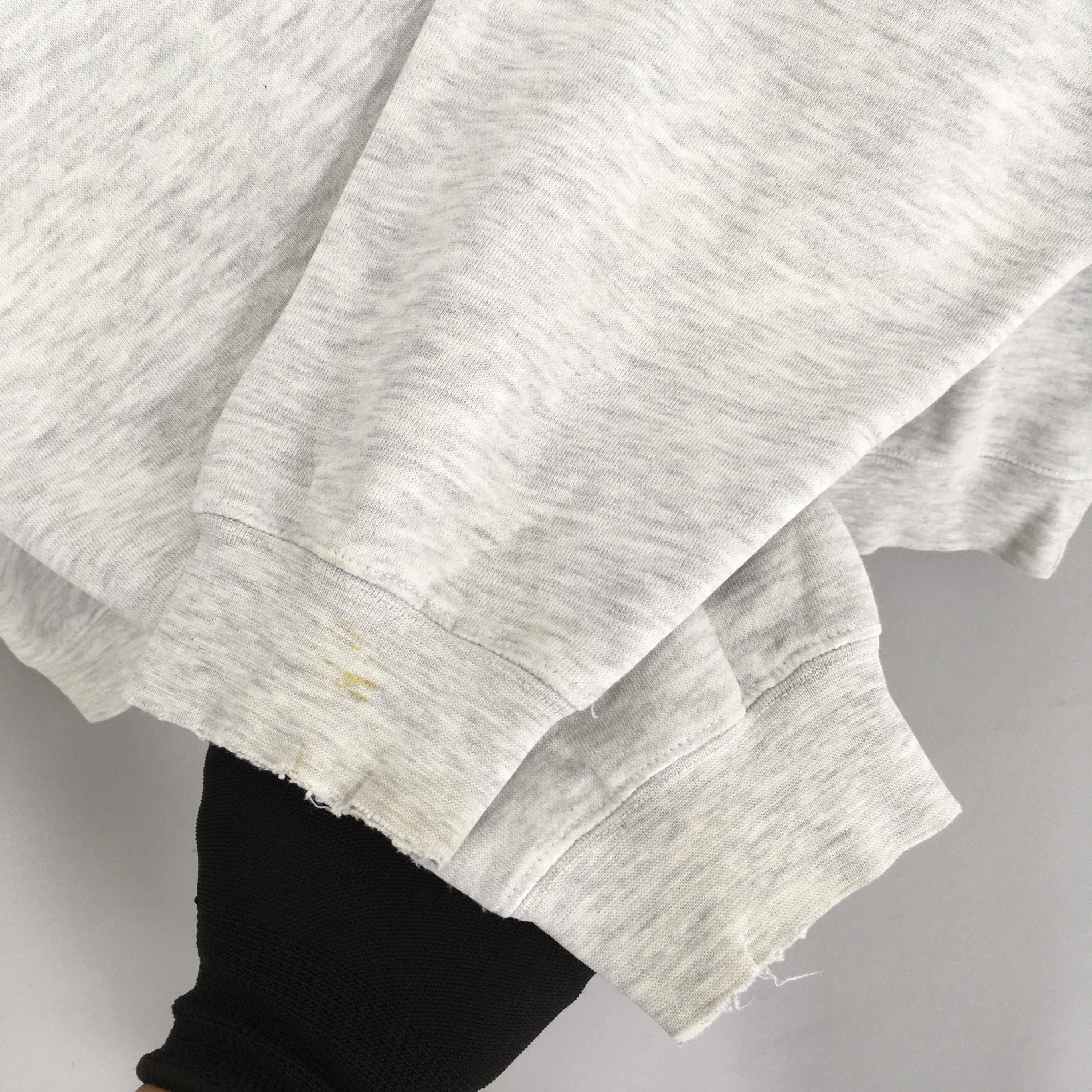 希少 ヴィンテージ ステューシー STUCCI グレー スウェットシャツ 