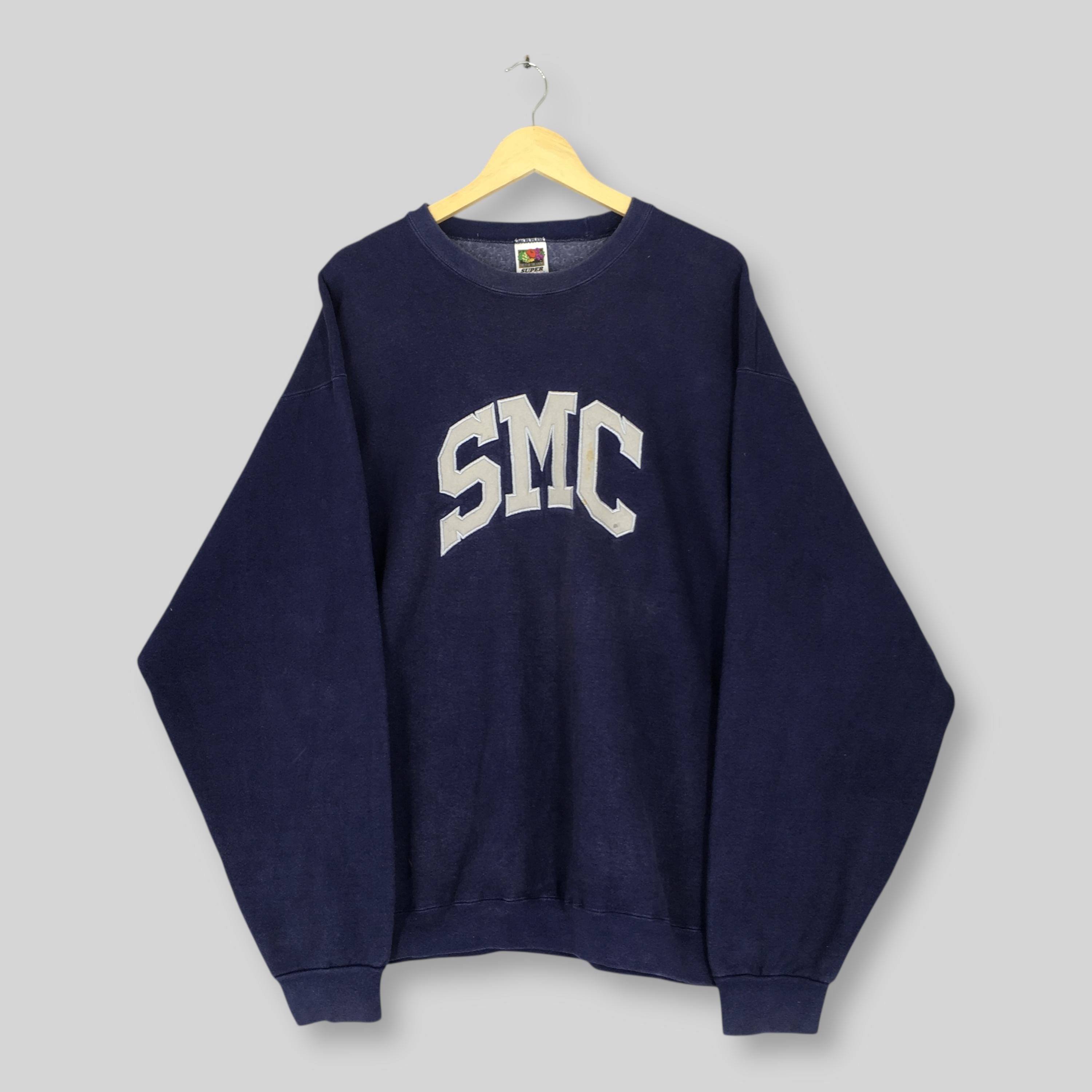 Vintage Santa Monica College Blue Sweatshirt Xlarge SMC Vintage Santa Monica College Blue Sweatshirt Xlarge SMC