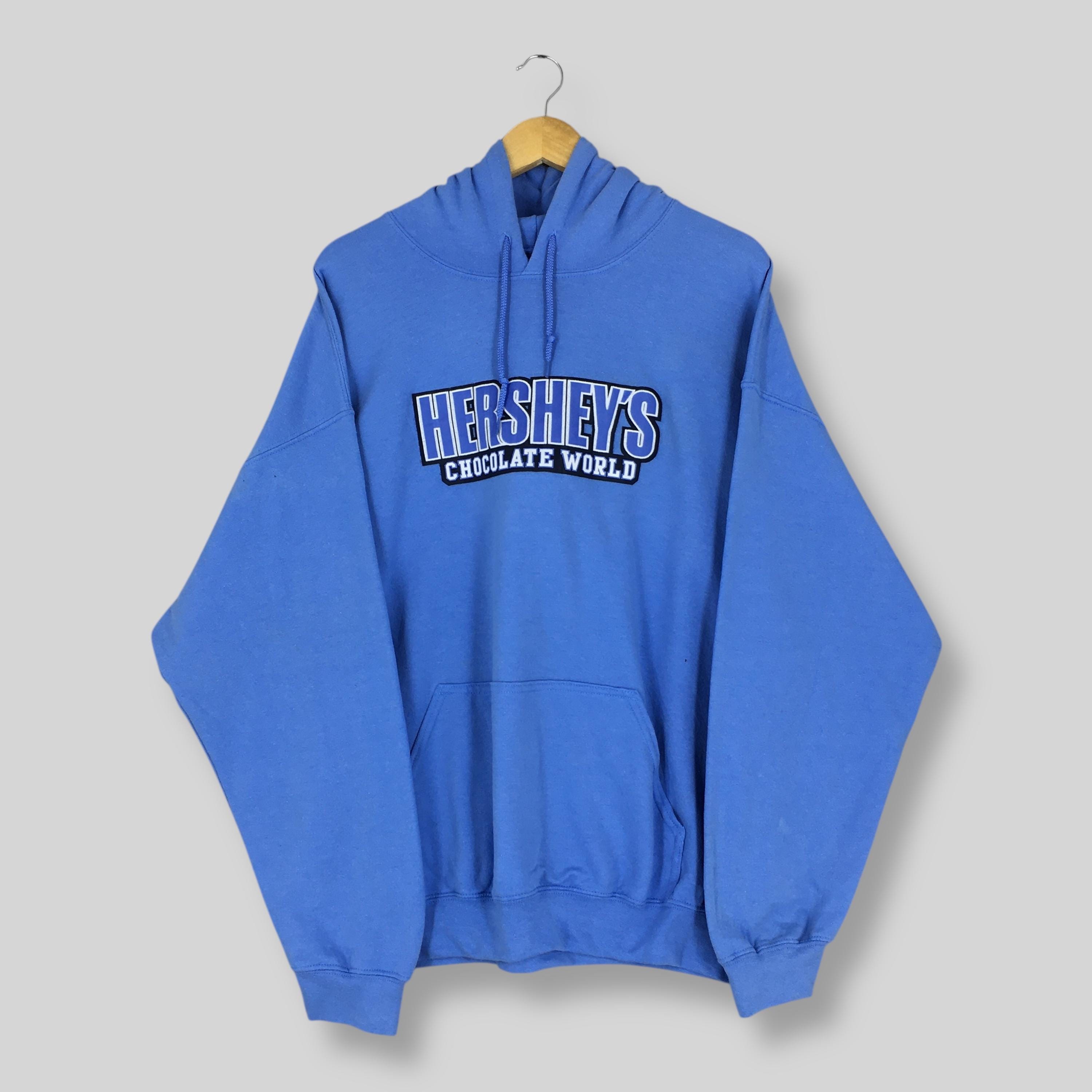 Vintage Hershey's Chocolate Hoodie Sweatshirt Xlarge Hershey's