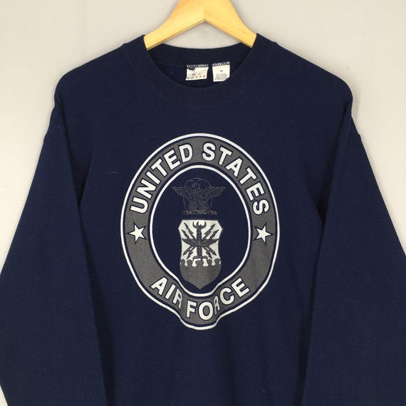 Vintage 90s United States Air Force Sweatshirt Medium USAF Air