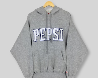 Bluza z kapturem i nadrukiem napoju gazowanego Pepsi Cola XL w stylu vintage, sweter Pepsi Cola Boxy, sweter Pepsi Cola, bluza z kapturem Coca-Cola Soda Drink XL