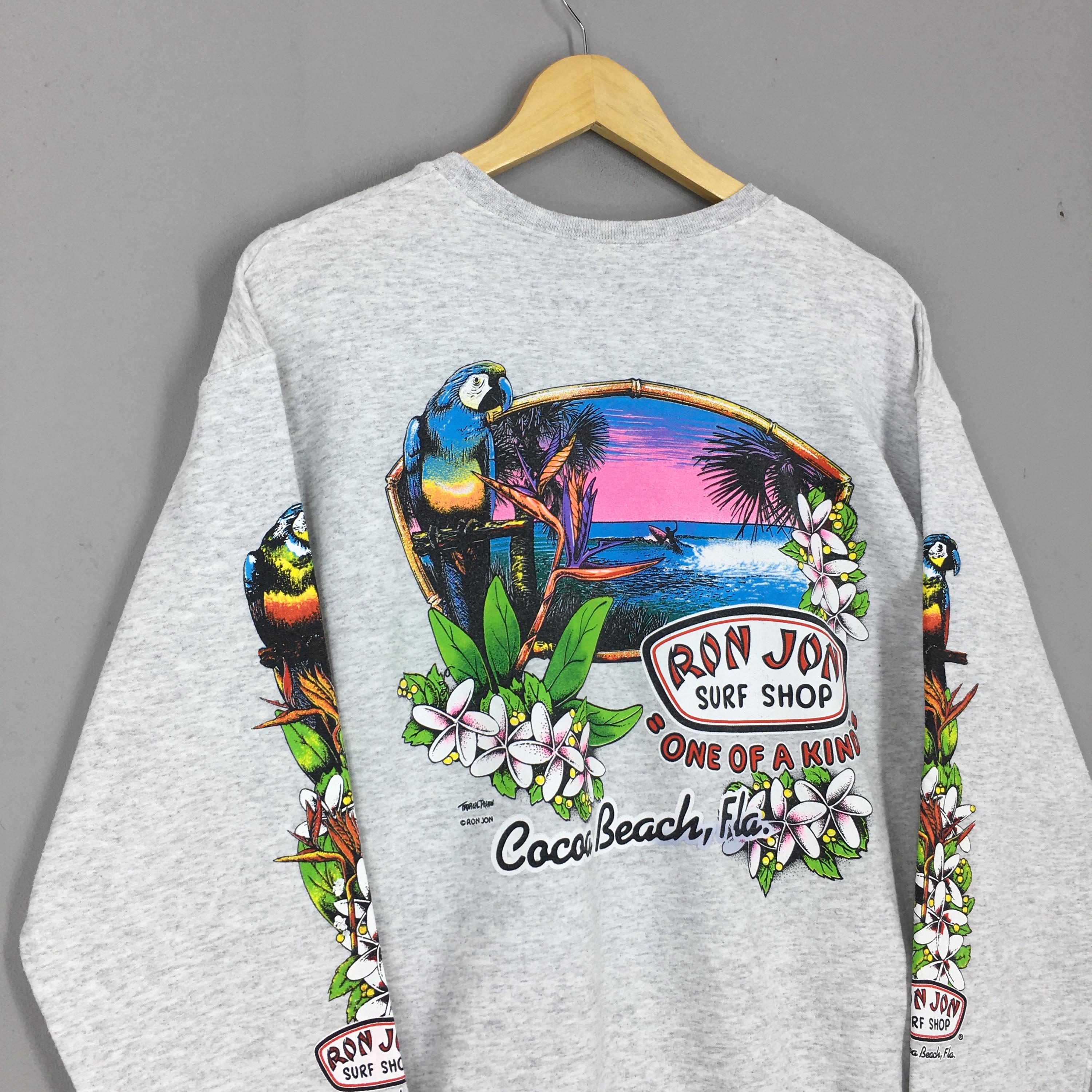 Vintage Ron Jon Surf Shop USA Sweatshirt Small Ron Jon Surfing