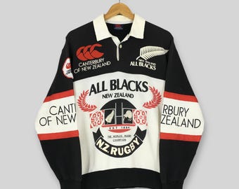 RARE Vintage 90s Distressed Canterbury New Zealand All