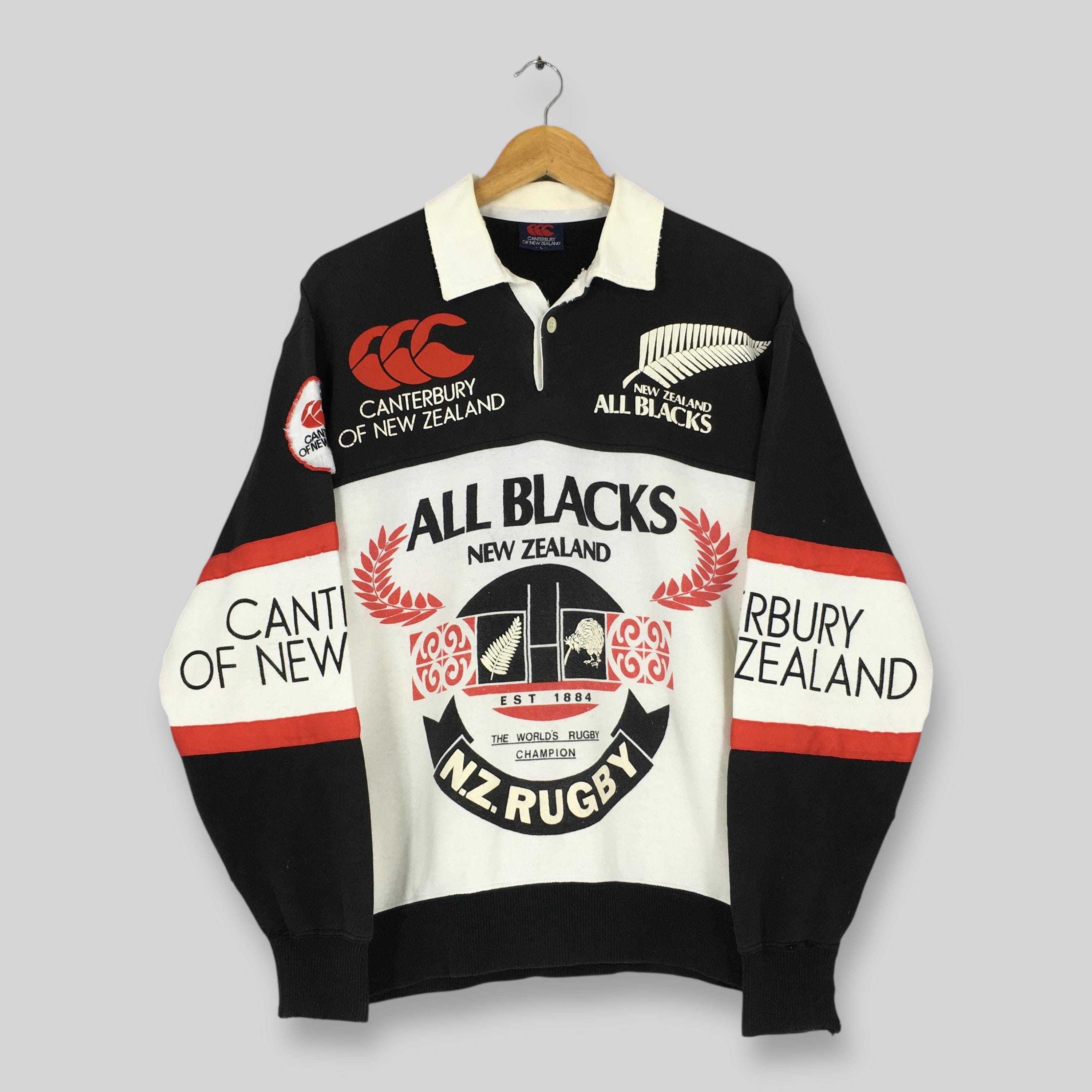 ニュージーランド　オールブラックス Steinlager ラガーシャツ S Steinlager All Black - Etsy