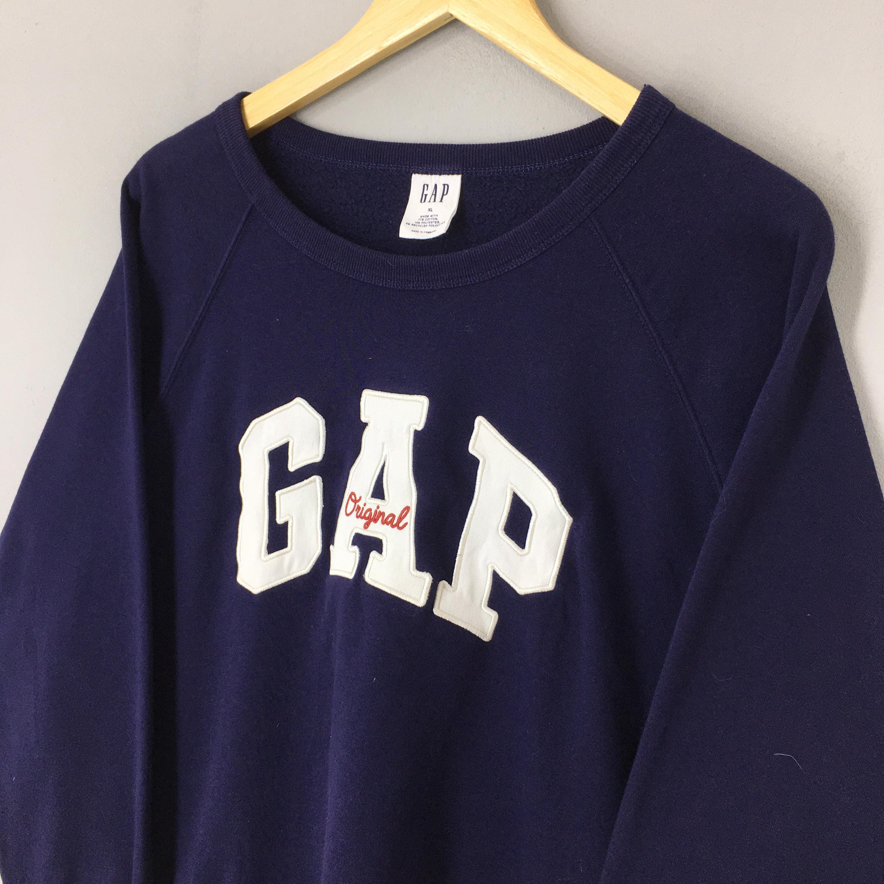 Vintage Y2K Gap Original Crop Sweatshirt Xlarge Gap Athletic