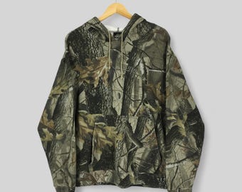 Akimbo Zip up Hoodie - Real Tree Camo - Etsy