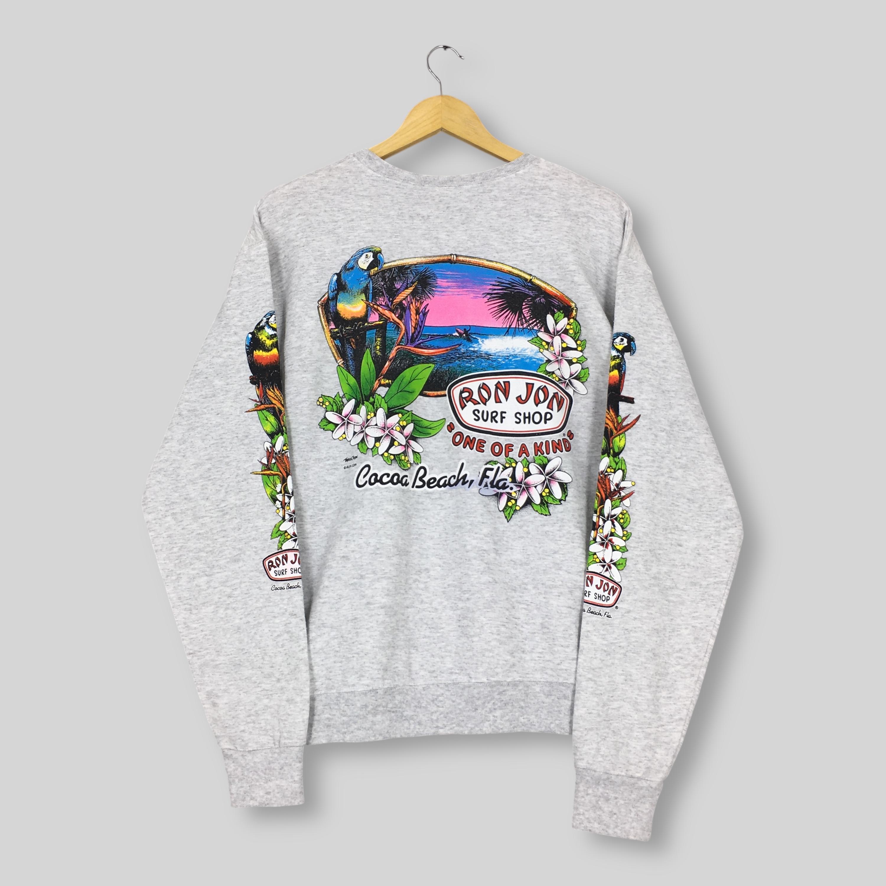 Vintage Ron Jon Surf Shop USA Sweatshirt Small Ron Jon Surfing