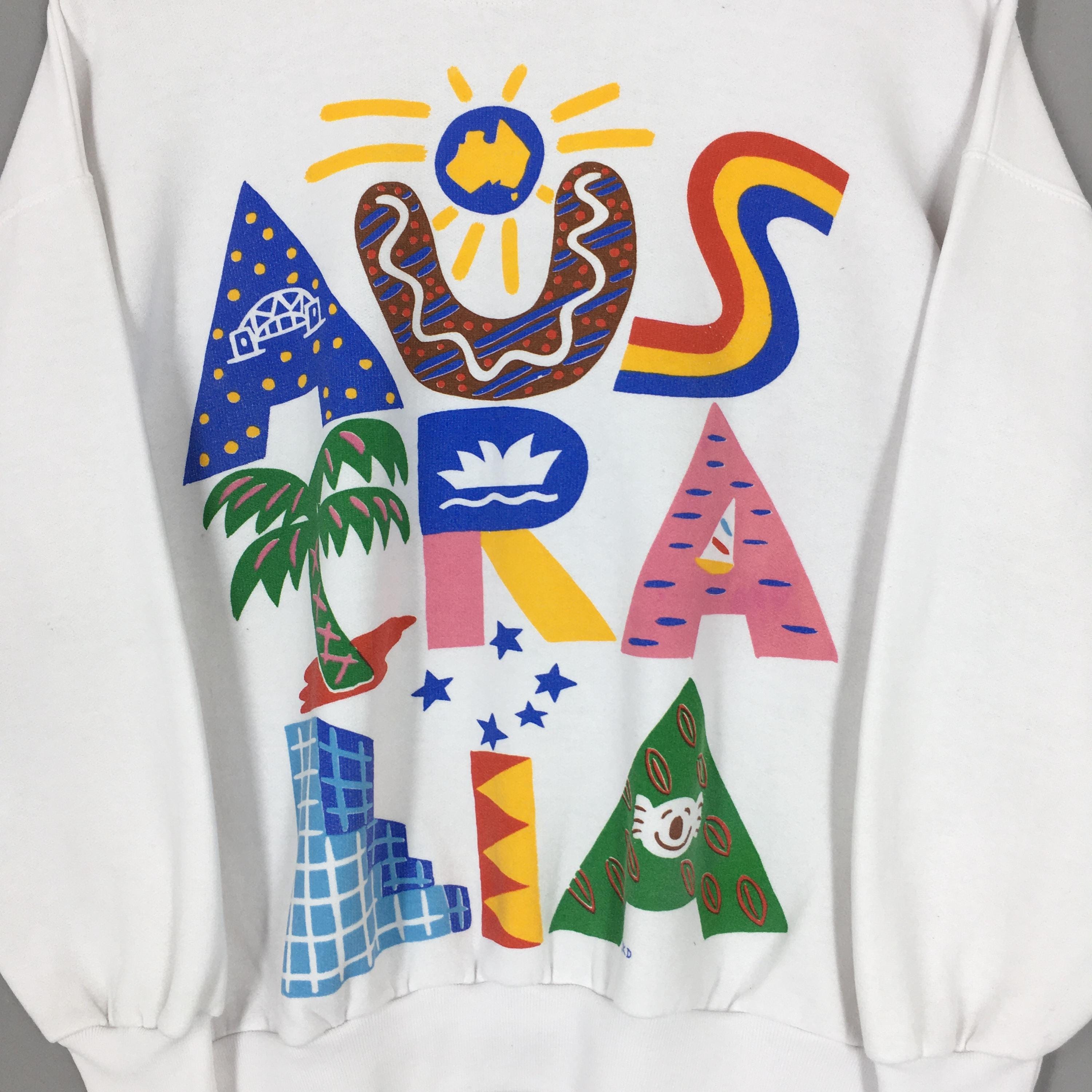 Vintage 90s Ken Done Australia Sweatshirt Small Ken Done Australia 