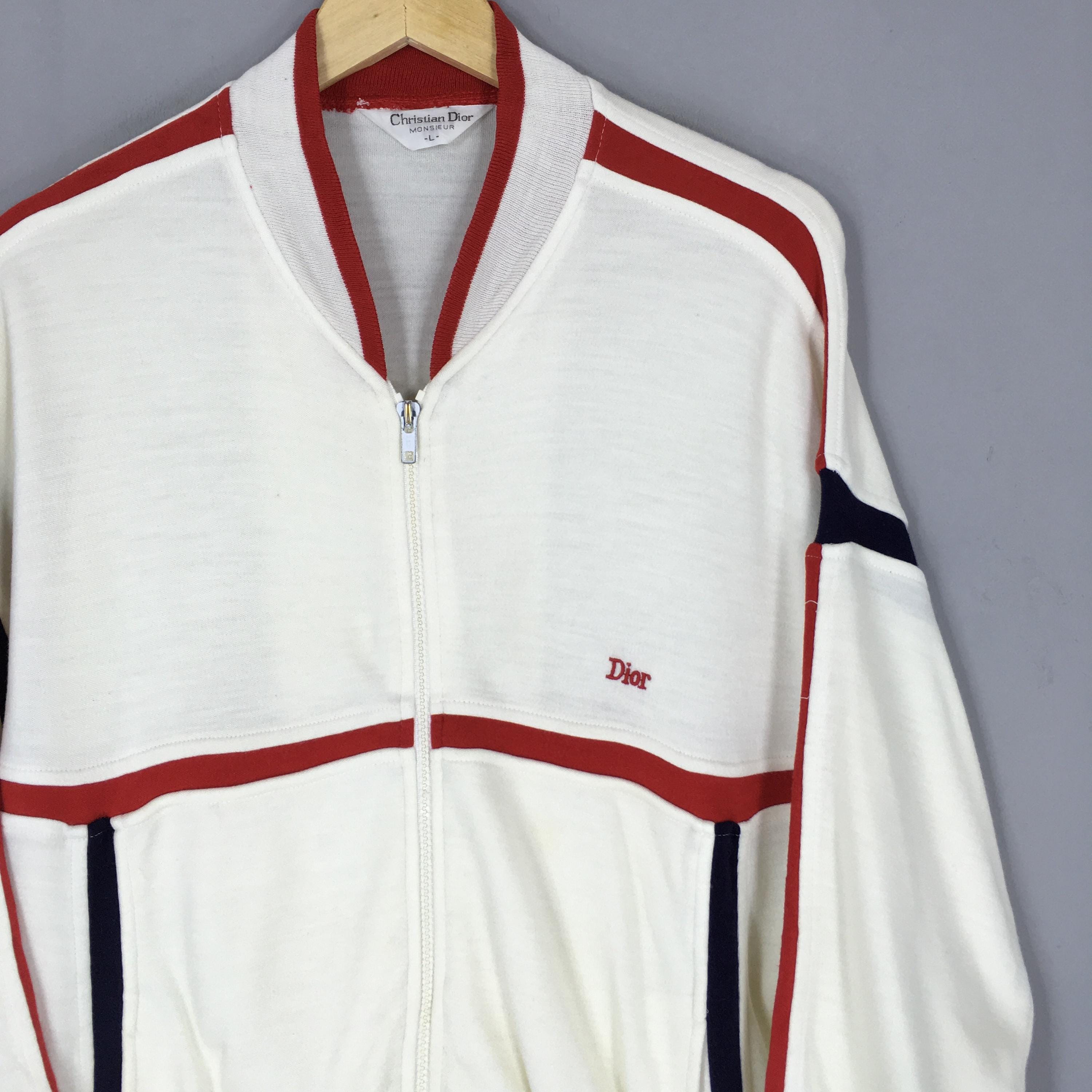 90s christian dior sport stripe ストライプ ポロ Christian dior striped polo shirt - Gem