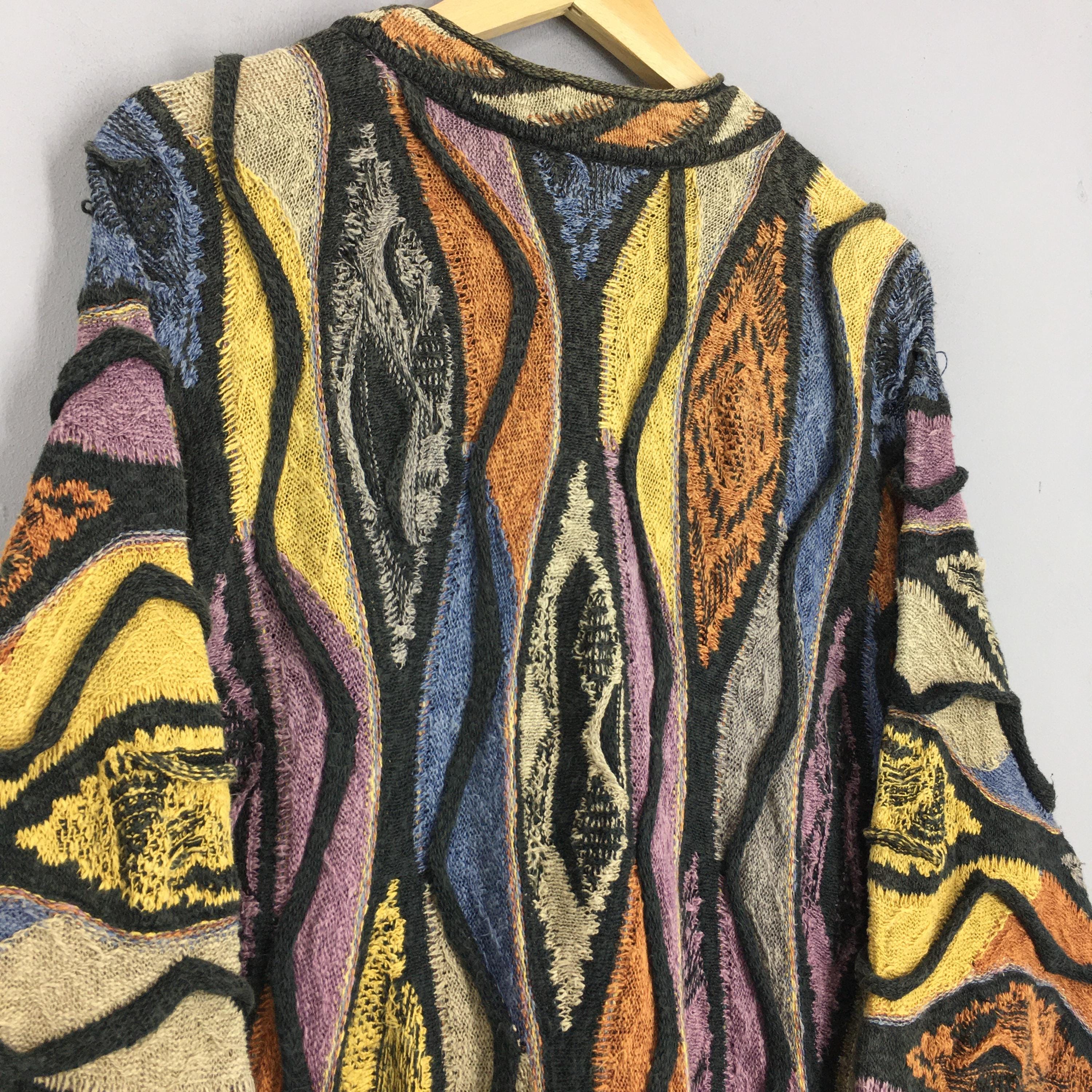 ヴィンテージ 1990年代 Coogi Australia 3D ニット クラシック