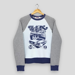 Vintage Hysteric Glamour Black Magic Raglan Sweatshirt Small Hysteric Glamour Classic Car Route 66 Crewneck Hysteric Glamour Japan Sweater S