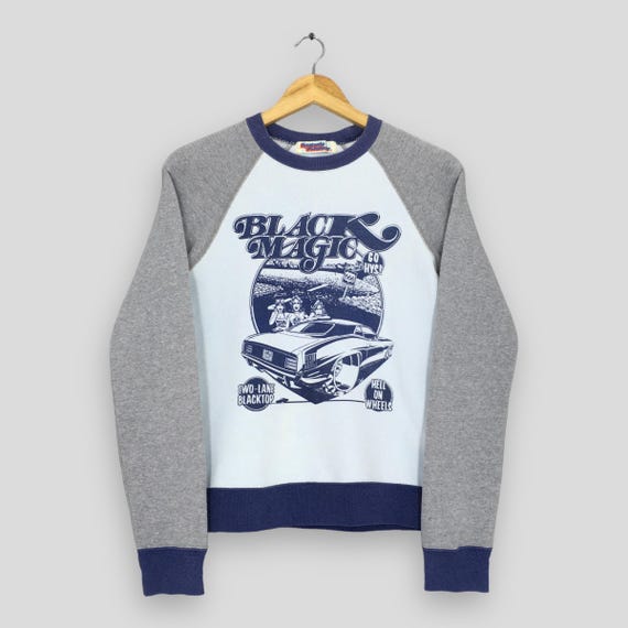Vintage Hysteric Glamour Black Magic Raglan Sweatshirt Small