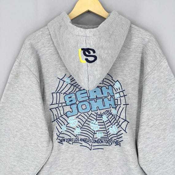 Vintage Sean John Hoodie Sweatshirt Xlarge Y2K Sean John