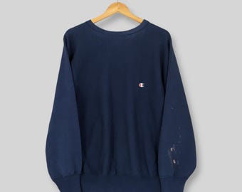 Vintage 90s Champion Reverse Weave Sweatshirt, Embroidered Logo