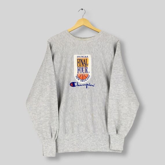 Vintage 90s Champion Final Four NCAA Sweatshirt Large Basketball