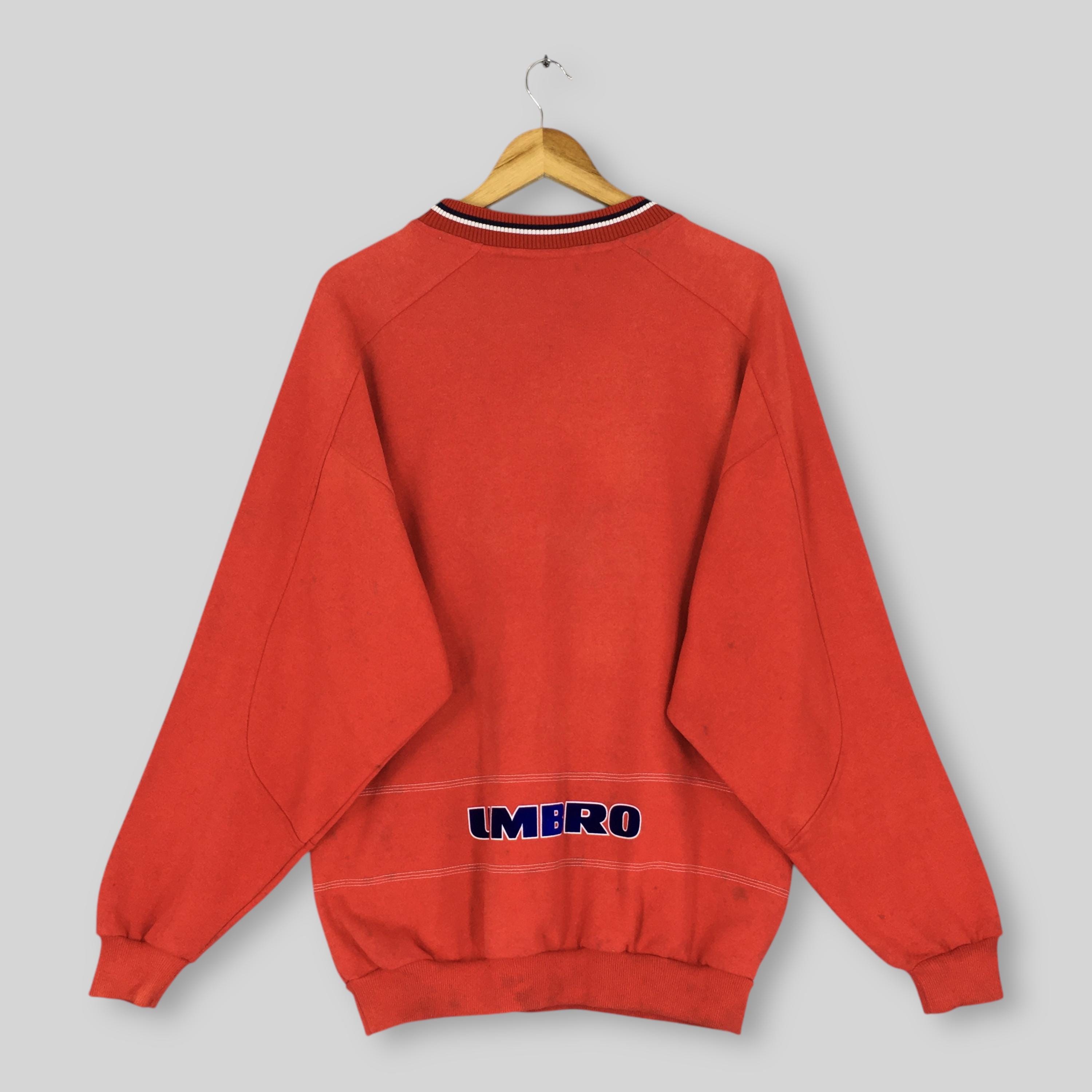 Vintage 90s Umbro Manchester United Home Sweatshirt Xlarge